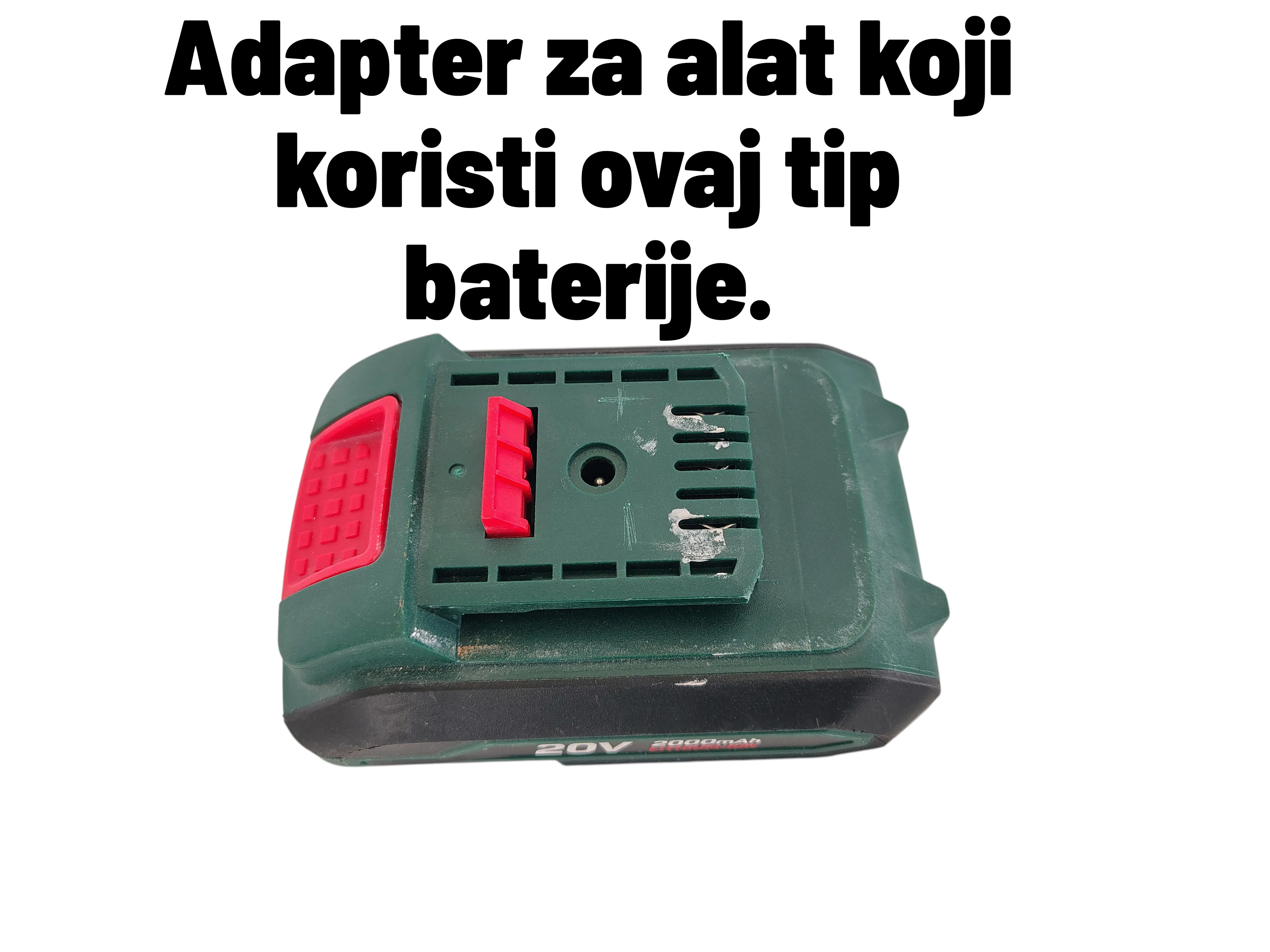 Adapter za Womax 20v Alat na Parkside 20v Baterija