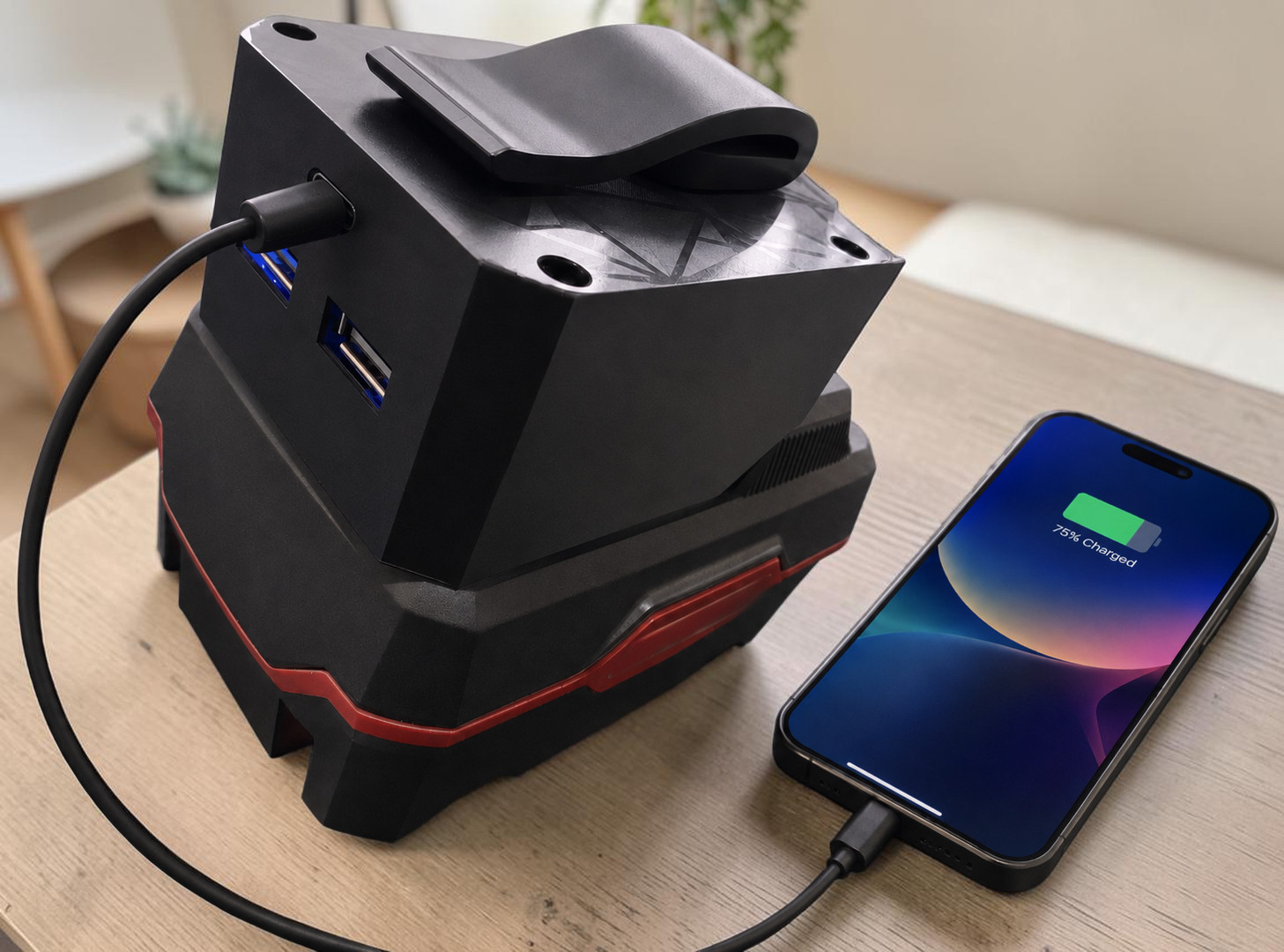Parkside USB Adapter 65W Brzo Punjenje PowerBank